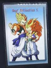 Charger l'image dans la galerie, carte plastifiée dragon ball z fake des années 90 gogeta gotenks dbz cardamehdz verso