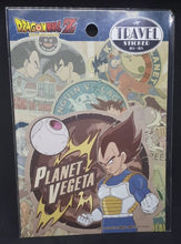 Charger l&#39;image dans la galerie, goodies travel sticker dragon ball z planet vegeta ensky bejita dbz