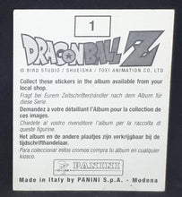 Charger l&#39;image dans la galerie, stickers panini fr dragon ball z part 3 n°1 (1997) songoten dbz 