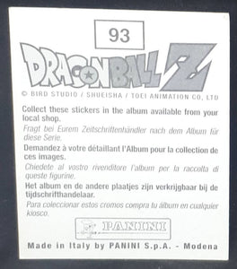 stickers panini fr dragon ball z part 3 n°93 (1997) songoten CHICHI dbz
